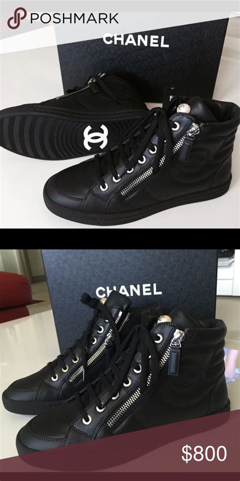 chanel sneakers the real real|chanel sneakers 9.5.